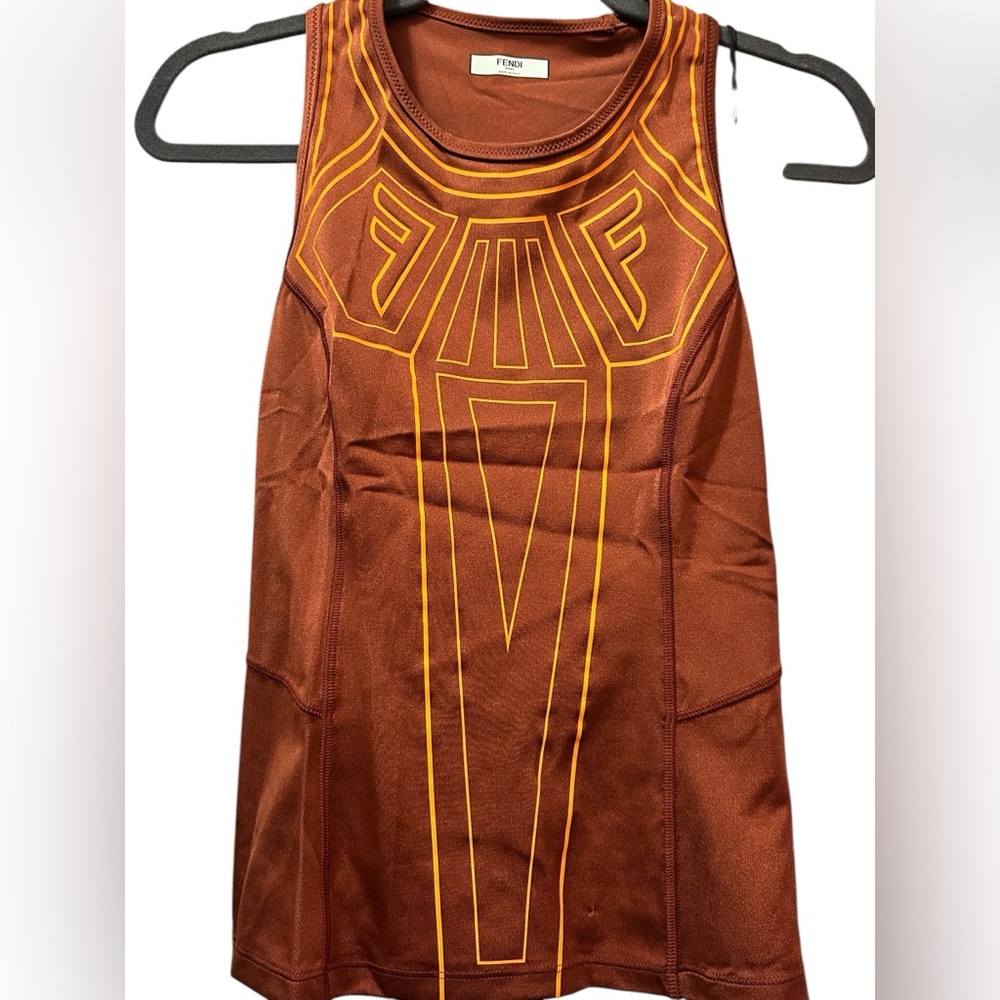 FENDI Graphic Logo Tank - Picture 4 of 8